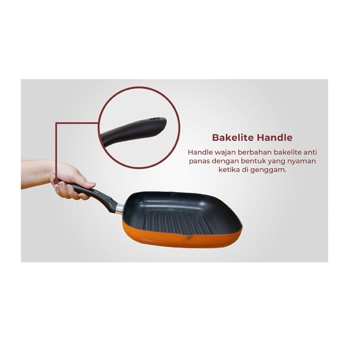 Miyako Grilling Pan 26 cm - GP26A | GP-26A 